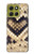 W3417 Diamond Rattle Snake Graphic Print Case Cover Custodia e Flip Case per Motorola Moto G86