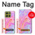 W3444 Digital Art Colorful Liquid Case Cover Custodia e Flip Case per Motorola Moto G86
