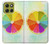 W3493 Colorful Lemon Case Cover Custodia e Flip Case per Motorola Moto G86