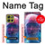 W3800 Digital Human Face Case Cover Custodia e Flip Case per Motorola Moto G86