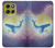 W3802 Dream Whale Pastel Fantasy Case Cover Custodia e Flip Case per Motorola Moto G86