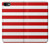 W2364 Red and White Striped Case Cover Custodia e Flip Case per iPhone 7, iPhone 8, iPhone SE (2020) (2022)