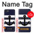 W2758 Anchor Navy Case Cover Custodia e Flip Case per iPhone 7, iPhone 8, iPhone SE (2020) (2022)