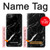 W2895 Black Marble Graphic Printed Case Cover Custodia e Flip Case per iPhone 7, iPhone 8, iPhone SE (2020) (2022)