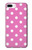 W2358 Pink Polka Dots Case Cover Custodia e Flip Case per iPhone 7 Plus, iPhone 8 Plus