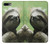 W2708 Smiling Sloth Case Cover Custodia e Flip Case per iPhone 7 Plus, iPhone 8 Plus