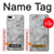 W2845 Gray Marble Texture Case Cover Custodia e Flip Case per iPhone 7 Plus, iPhone 8 Plus