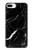 W2895 Black Marble Graphic Printed Case Cover Custodia e Flip Case per iPhone 7 Plus, iPhone 8 Plus