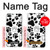 W2904 Dog Paw Prints Case Cover Custodia e Flip Case per iPhone 7 Plus, iPhone 8 Plus