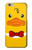 W2760 Yellow Duck Tuxedo Cartoon Case Cover Custodia e Flip Case per iPhone 6 6S