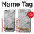 W2845 Gray Marble Texture Case Cover Custodia e Flip Case per iPhone 6 Plus, 6S Plus