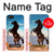 W0934 Wild Black Horse Case Cover Custodia e Flip Case per iPhone 5 5S SE
