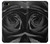 W1598 Black Rose Case Cover Custodia e Flip Case per iPhone 5 5S SE