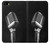 W1672 Retro Microphone Jazz Music Case Cover Custodia e Flip Case per iPhone 5 5S SE