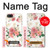 W1859 Rose Pattern Case Cover Custodia e Flip Case per iPhone 5 5S SE