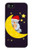 W2849 Clute Sleepy Owl Moon Night Case Cover Custodia e Flip Case per iPhone 5 5S SE