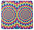 W3162 Colorful Psychedelic Case Cover Custodia e Flip Case per iPhone 6 Plus, iPhone 6s Plus