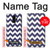 W2345 Navy Blue Shavron Zig Zag Pattern Case Cover Custodia e Flip Case per Samsung Galaxy S9 Plus