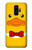 W2760 Yellow Duck Tuxedo Cartoon Case Cover Custodia e Flip Case per Samsung Galaxy S9 Plus