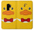 W2760 Yellow Duck Tuxedo Cartoon Case Cover Custodia e Flip Case per Samsung Galaxy S9 Plus