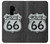 W3207 Route 66 Sign Case Cover Custodia e Flip Case per Samsung Galaxy S9 Plus
