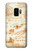 W0566 Technical Drawing Da Vinci Case Cover Custodia e Flip Case per Samsung Galaxy S9