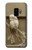 W1386 Paper Sculpture Owl Case Cover Custodia e Flip Case per Samsung Galaxy S9