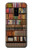 W3154 Bookshelf Case Cover Custodia e Flip Case per Samsung Galaxy S9