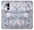 W2316 Dark Blue Marble Texture Graphic Print Case Cover Custodia e Flip Case per LG G7 ThinQ