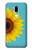 W3039 Vintage Sunflower Blue Case Cover Custodia e Flip Case per LG G7 ThinQ