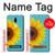 W3039 Vintage Sunflower Blue Case Cover Custodia e Flip Case per LG G7 ThinQ