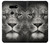 W1352 Lion Face Case Cover Custodia e Flip Case per LG V30, LG V30 Plus, LG V30S ThinQ, LG V35, LG V35 ThinQ