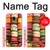 W0080 Macarons Case Cover Custodia e Flip Case per Samsung Galaxy J3 (2018), J3 Star, J3 V 3rd Gen, J3 Orbit, J3 Achieve, Express Prime 3, Amp Prime 3