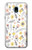 W2354 Pastel Flowers Pattern Case Cover Custodia e Flip Case per Samsung Galaxy J3 (2018), J3 Star, J3 V 3rd Gen, J3 Orbit, J3 Achieve, Express Prime 3, Amp Prime 3