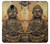 W0344 Buddha Rock Carving Case Cover Custodia e Flip Case per Samsung Galaxy J7 (2018), J7 Aero, J7 Top, J7 Aura, J7 Crown, J7 Refine, J7 Eon, J7 V 2nd Gen, J7 Star