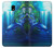 W0385 Dolphin Case Cover Custodia e Flip Case per Samsung Galaxy J7 (2018), J7 Aero, J7 Top, J7 Aura, J7 Crown, J7 Refine, J7 Eon, J7 V 2nd Gen, J7 Star