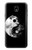 W1372 Moon Yin-Yang Case Cover Custodia e Flip Case per Samsung Galaxy J7 (2018), J7 Aero, J7 Top, J7 Aura, J7 Crown, J7 Refine, J7 Eon, J7 V 2nd Gen, J7 Star
