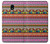 W2292 Aztec Tribal Pattern Case Cover Custodia e Flip Case per Samsung Galaxy J7 (2018), J7 Aero, J7 Top, J7 Aura, J7 Crown, J7 Refine, J7 Eon, J7 V 2nd Gen, J7 Star