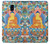 W1256 Buddha Paint Case Cover Custodia e Flip Case per Samsung Galaxy J6 (2018)
