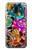 W1630 Fish Japanese Oriental Tattoo Case Cover Custodia e Flip Case per Samsung Galaxy J6 (2018)