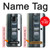 W1872 VDO Tape Case Cover Custodia e Flip Case per Samsung Galaxy J6 (2018)