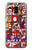 W1923 Hanafuda Japanese Flower Card Case Cover Custodia e Flip Case per Samsung Galaxy J6 (2018)