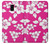 W2246 Hawaiian Hibiscus Pink Pattern Case Cover Custodia e Flip Case per Samsung Galaxy J6 (2018)