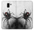 W2386 Black Widow Spider Case Cover Custodia e Flip Case per Samsung Galaxy J6 (2018)
