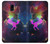 W2486 Rainbow Unicorn Nebula Space Case Cover Custodia e Flip Case per Samsung Galaxy J6 (2018)