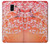 W2543 Japanese Kimono Style Flower Pattern Case Cover Custodia e Flip Case per Samsung Galaxy J6 (2018)