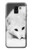 W2569 White Arctic Fox Case Cover Custodia e Flip Case per Samsung Galaxy J6 (2018)