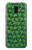W2666 Marijuana Pattern Case Cover Custodia e Flip Case per Samsung Galaxy J6 (2018)