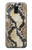 W2703 Snake Skin Texture Graphic Printed Case Cover Custodia e Flip Case per Samsung Galaxy J6 (2018)