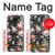 W2727 Vintage Rose Pattern Case Cover Custodia e Flip Case per Samsung Galaxy J6 (2018)